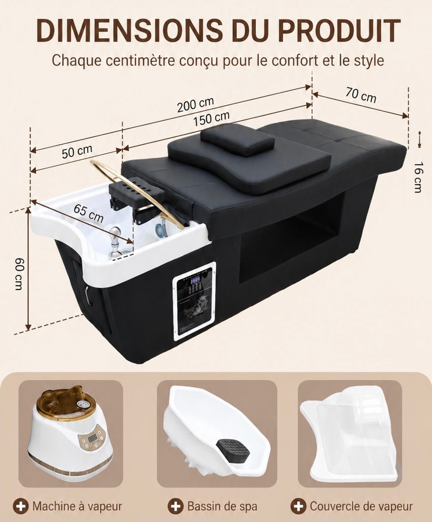 Table de massage X Head spa Ariya